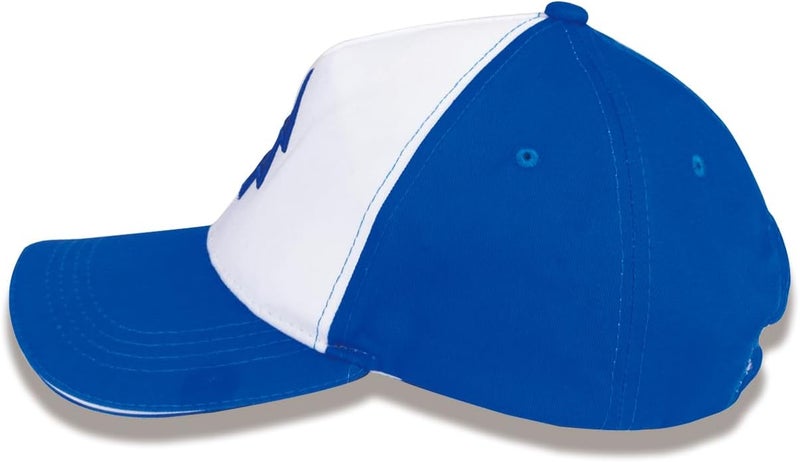 FOFODUCK Dipper Hat Embroidered Blue Fir Dipper's Cap Baseball Cap with Bill Cipher Necklace - Image 4